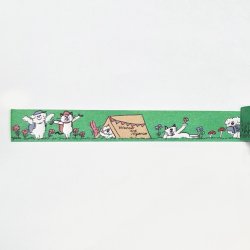画像3: WN0022　W&N わんにゃんマスキングテープ【キャンプ】
