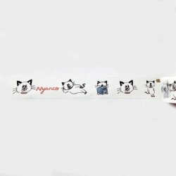 画像3: WN0017　W&N わんにゃんマスキングテープ【にゃんこ】