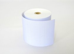 画像1: カラーサーマルロール紙【紫】（80mm×63m）20巻セット