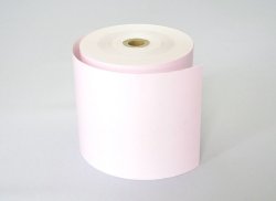 画像1: カラーサーマルロール紙【ピンク】（80mm×63m）50巻セット