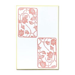 画像4: シ-845　ながとや　色紙　はがき判　奉書【5枚パック】