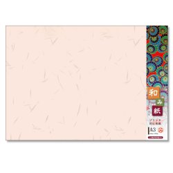 画像1: ナ-784 プリンタ対応厚漉和紙 和み紙 A3 大礼 さくら 20枚
