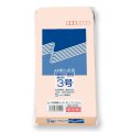 No.5751　ハーフトーン 長形3号(郵便番号枠あり)[ピンク] 100枚パック入