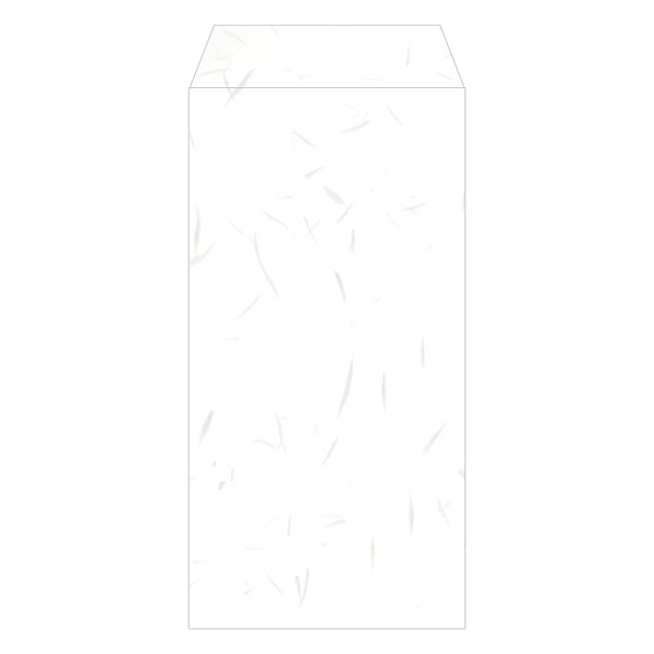 画像2: ナフ-111 和み紙封筒(プリンタ対応) 長形3号 しろ 10枚入 (2)