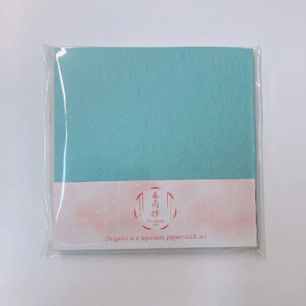 画像2: 春雨抄(落水紙）10枚×7色アソート・計70枚入 15cm角 MP-H1 (2)