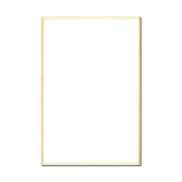 画像2: 【会員割引あり】シ-151 ながとや 色紙 かるた判 奉書 50枚セット (2)