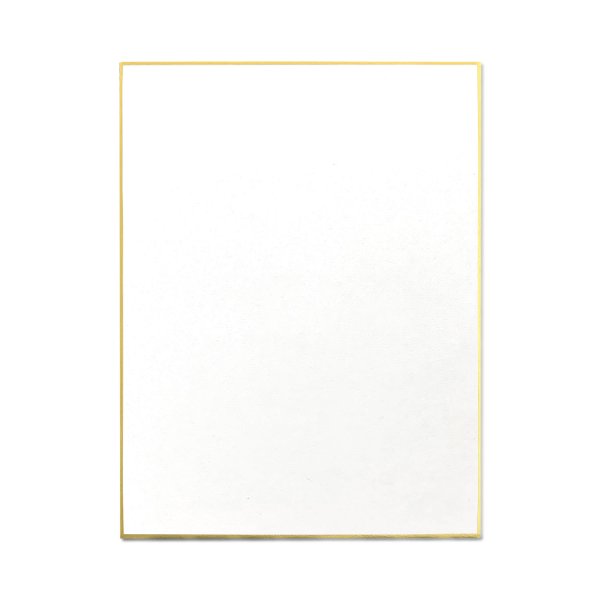 画像1: シ-845W　ながとや　色紙　はがき倍判　奉書【5枚パック】 (1)