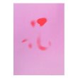 画像4: 水筆紙（すいひつし）半紙判（240×335mm）【赤発色】20枚入 ナ-SH22 (4)