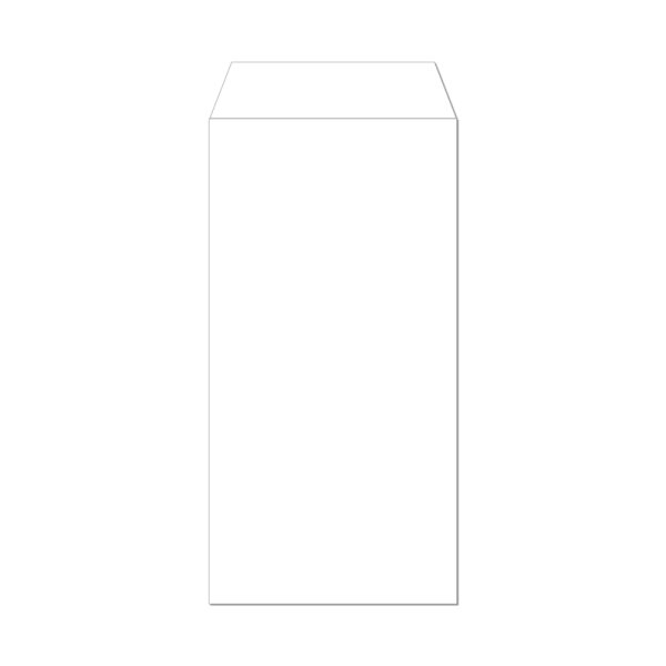 画像2: ナフ-150　和み紙封筒（プリンタ対応） 長形3号　特白奉書　【徳用50枚入】 (2)