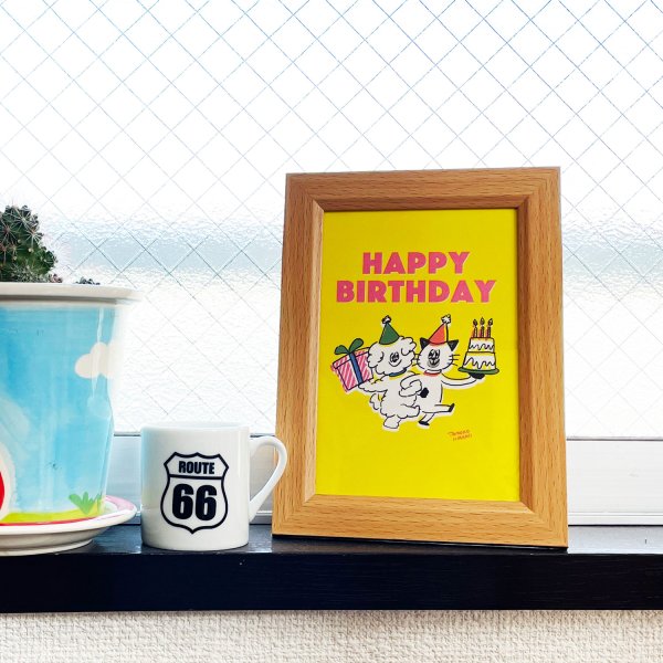 画像3: WN0002 W&N ポストカード(happy birthday) (3)