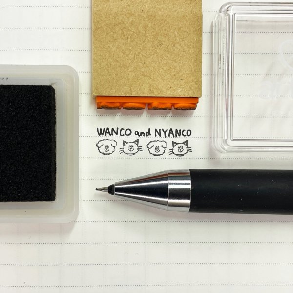 画像2: WN0008 W&N はんこ(フェイス) (2)