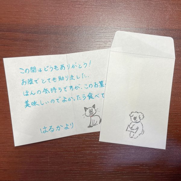 画像4: WN0011 W&N ミニ和紙封筒 5枚アソート (4)